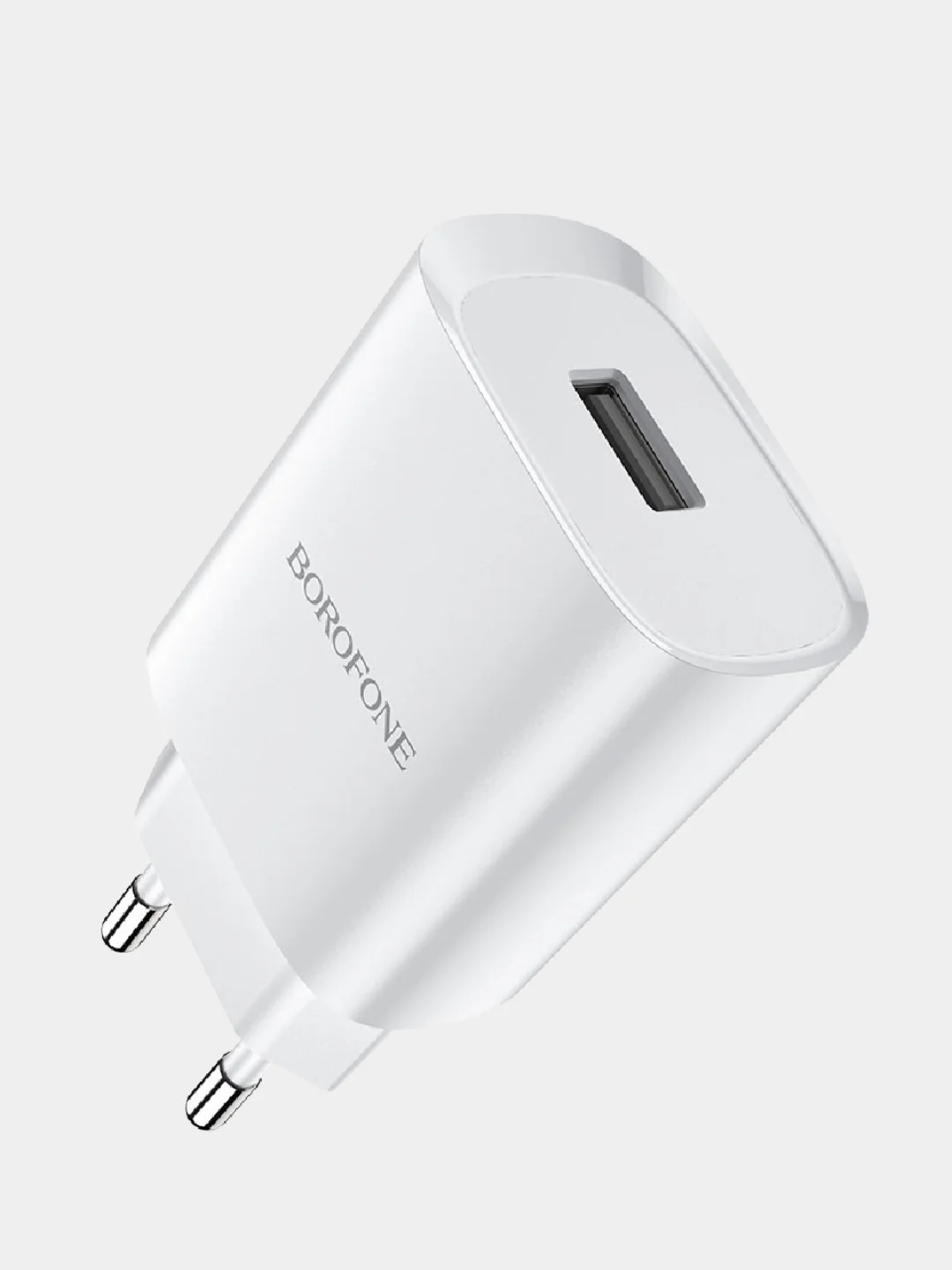 СЗУ 1USB Блок питания 2.1A, Быстрая зарядка, Borofone BN1
