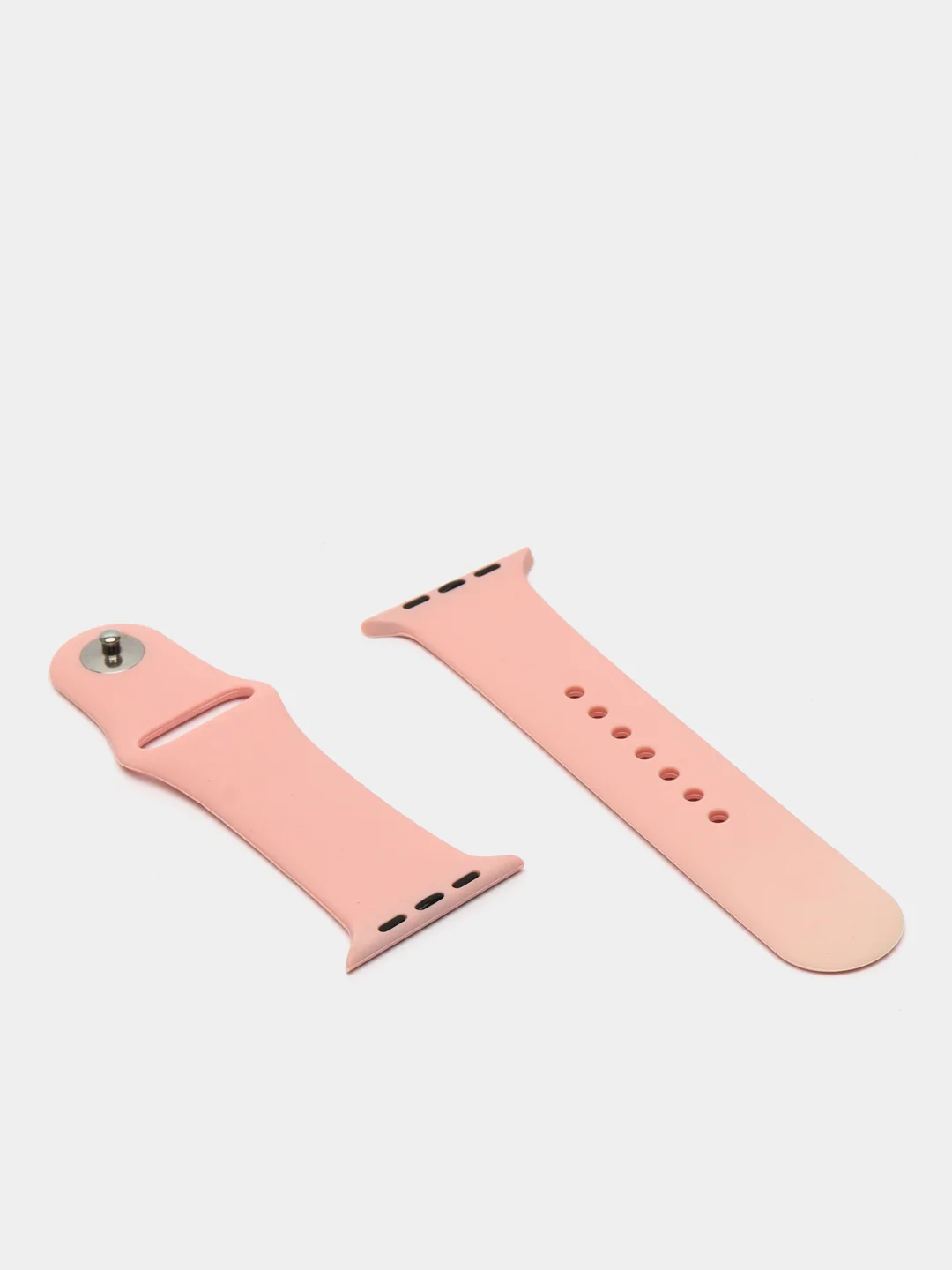 Бежевый меланж спортивный силиконовый ремешок для Apple Watch 1/2/3/4/5 размер 42-44