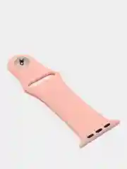 Бежевый меланж спортивный силиконовый ремешок для Apple Watch 1/2/3/4/5 размер 42-44