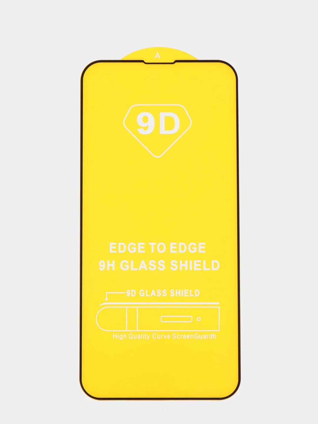 Защитное стекло 5D Full Glue для Apple Iphone 13 mini/5.4 (цвет=черный)