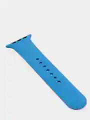 Синий ремешок для Apple Watch 2, 3, 4, 5, 6 и SE, силиконовый