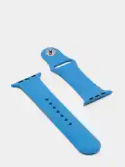 Синий ремешок для Apple Watch 2, 3, 4, 5, 6 и SE, силиконовый