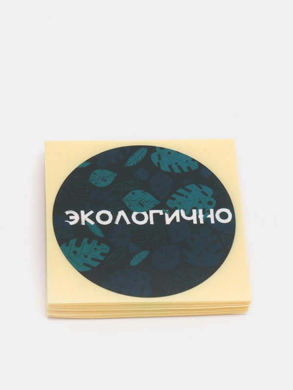 Набор наклеек для бизнеса "Экологично", 4 х 4 см