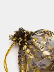 Черный мешочек из органзы подарочный, 14*11 см, 2 штуки