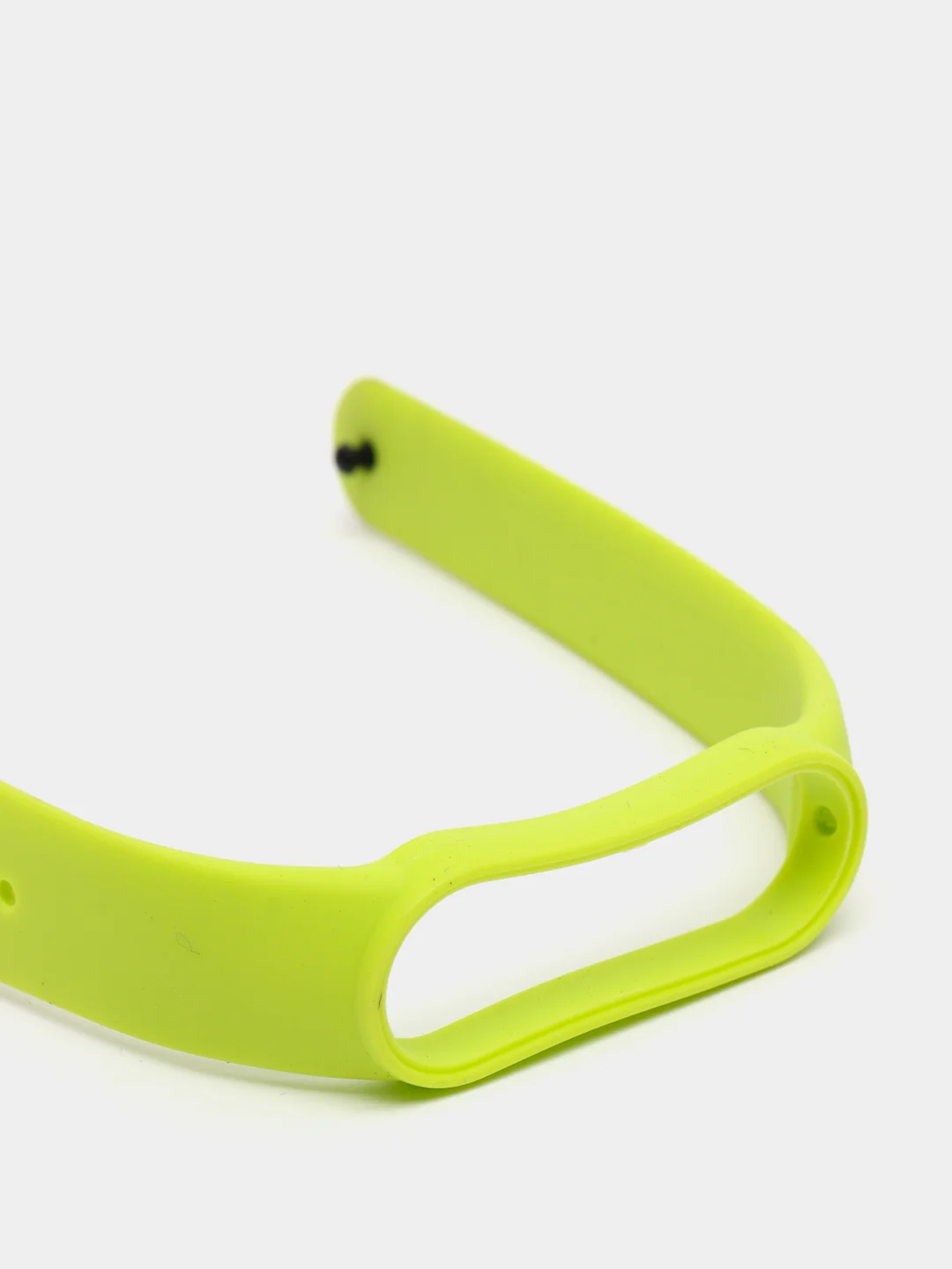 Зеленый силиконовый ремешок для Xiaomi Mi Band 5 / Mi Band 6