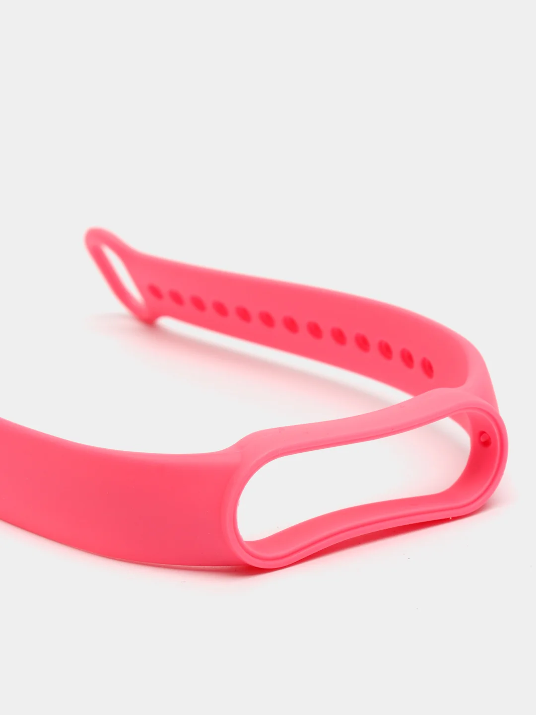Розовый силиконовый ремешок для Xiaomi Mi Band 5 / Mi Band 6