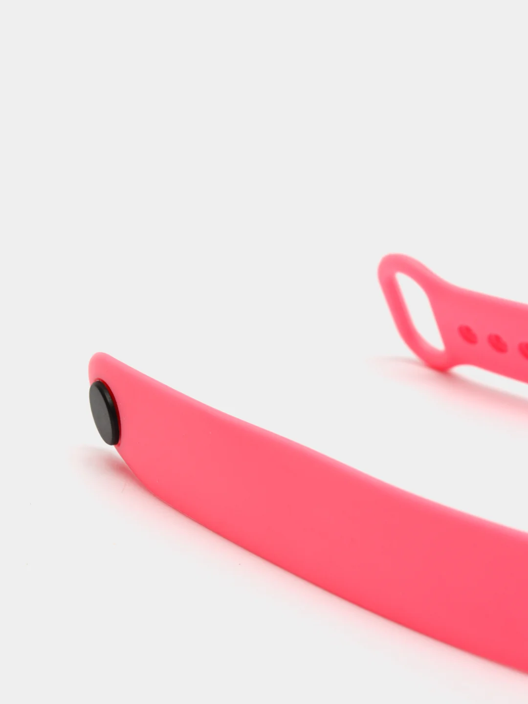 Розовый силиконовый ремешок для Xiaomi Mi Band 5 / Mi Band 6