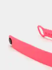 Розовый силиконовый ремешок для Xiaomi Mi Band 5 / Mi Band 6