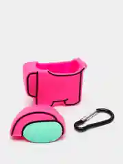 Розовый чехол-игрушка для наушников AirPods 1,2 (Эирподс 1,2 Аирподс 1,2)
