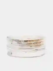 Серебряный фольга сжатая, в баночке, 12 цветов
