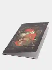 Черный открытка новогодняя