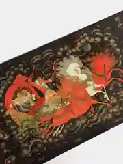 Черный открытка новогодняя