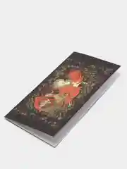 Черный открытка новогодняя