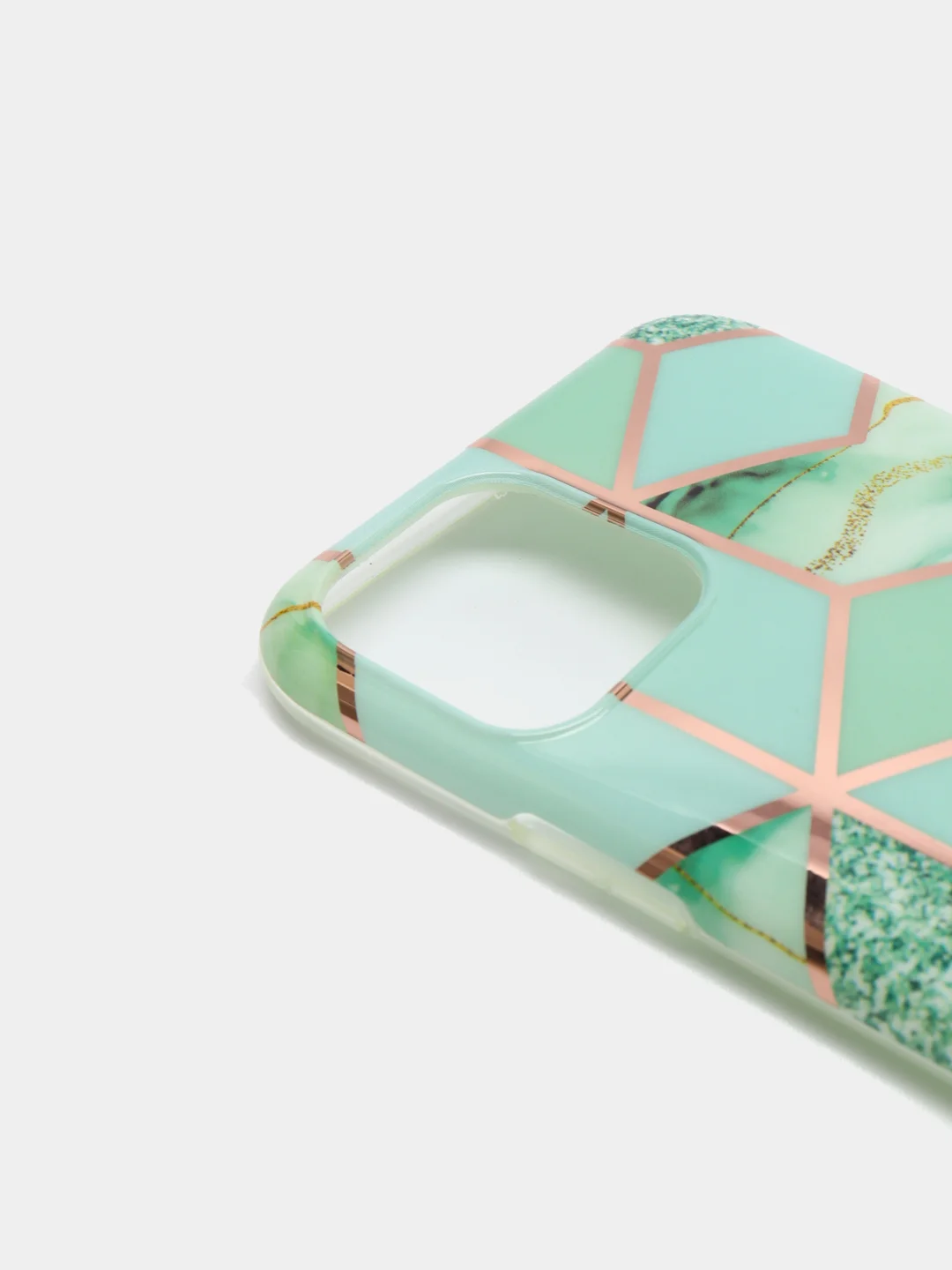 Серебряный чехол на Iphone 11 Pro