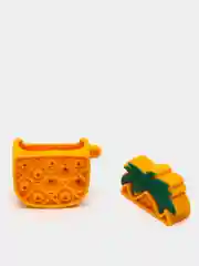 Лимонный чехол-игрушка для наушников AirPods 1,2 (Эирподс 1,2 Аирподс 1,2)