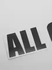 Черный наклейка "All Cash"