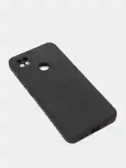 Черный чехол с защитой камеры и бархатом внутри для XIAOMI REDMI 9C