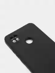 Черный чехол с защитой камеры и бархатом внутри для XIAOMI REDMI 9C