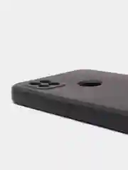 Черный чехол с защитой камеры и бархатом внутри для XIAOMI REDMI 9C