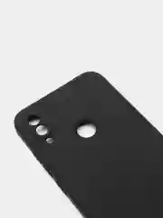 Черный чехол с защитой камеры и бархатом внутри для REDMI NOTE 7 / REDMI NOTE 7 PRO