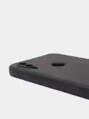Черный чехол с защитой камеры и бархатом внутри для REDMI NOTE 7 / REDMI NOTE 7 PRO