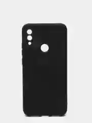 Черный чехол с защитой камеры и бархатом внутри для REDMI NOTE 7 / REDMI NOTE 7 PRO