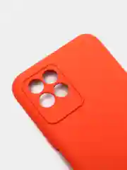 Алый чехол с защитой камеры и бархатом внутри Realme 8i
