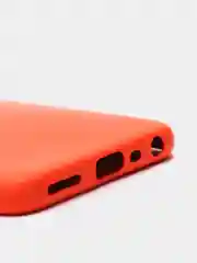 Алый чехол с защитой камеры и бархатом внутри Realme 8i