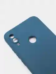 Синий чехол с защитой камеры и бархатом внутри для REDMI NOTE 7 / REDMI NOTE 7 PRO