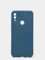 Синий чехол с защитой камеры и бархатом внутри для REDMI NOTE 7 / REDMI NOTE 7 PRO