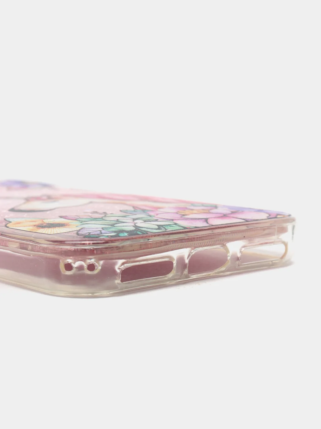 Розовый чехол переливашка iPhone 7, iPhone 8, SE2