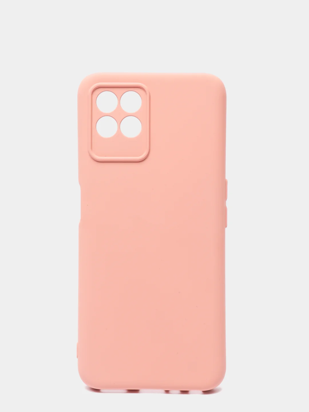 Пудровый чехол с защитой камеры и бархатом внутри Realme 8i