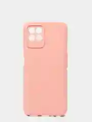 Пудровый чехол с защитой камеры и бархатом внутри Realme 8i