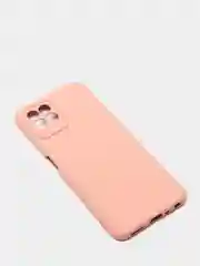 Пудровый чехол с защитой камеры и бархатом внутри Realme 8i