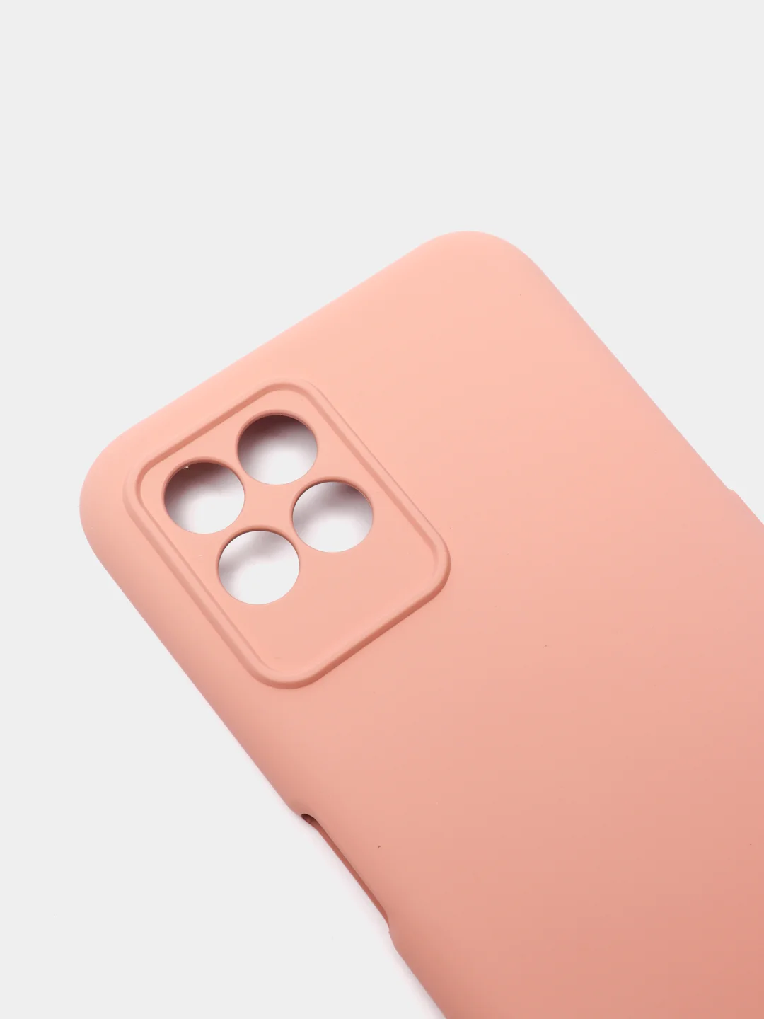Пудровый чехол с защитой камеры и бархатом внутри Realme 8i