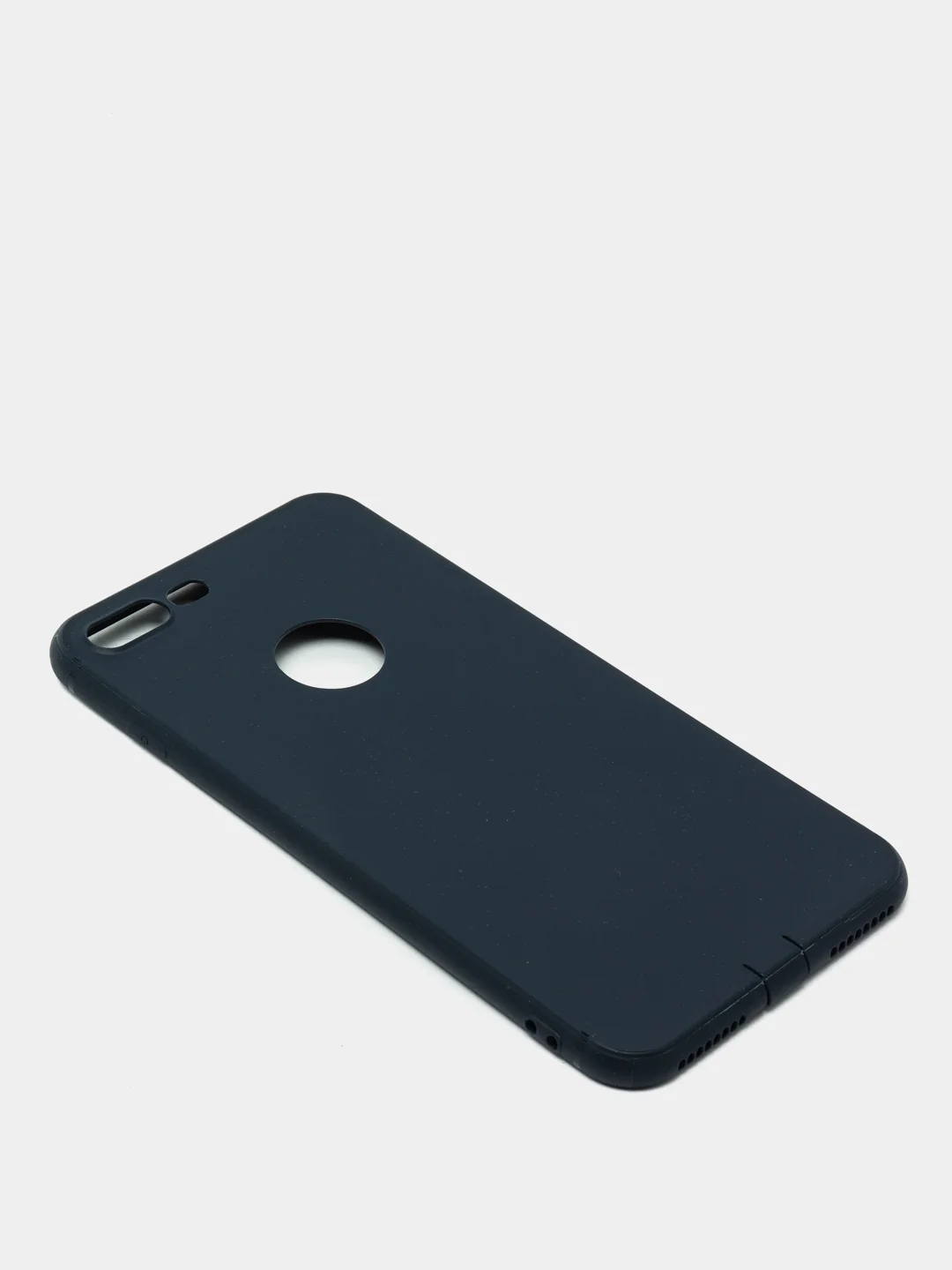 Синий меланж чехол  для iPhone 7 plus, 8 plus