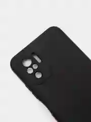 Черный чехол с защитой камеры и бархатом внутри Xiaomi POCO M5S / Redmi Note 10, Redmi Note 10s