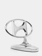 Хром фигурка на капот автомобиля Эмблема HYUNDAI ХЕНДАЙ Прицел