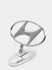 Хром фигурка на капот автомобиля Эмблема HYUNDAI ХЕНДАЙ Прицел