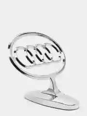 Хром фигурка на капот автомобиля Эмблема AUDI АУДИ Прицел