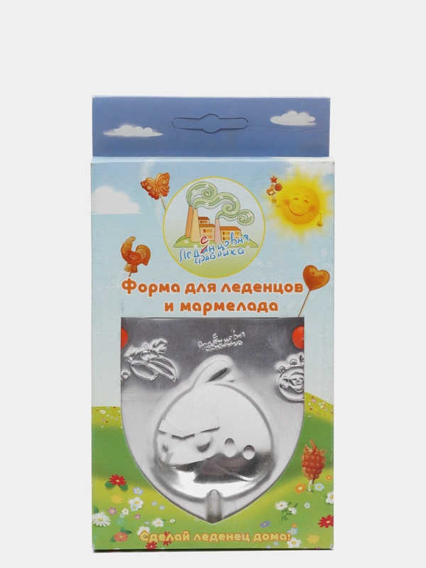 Форма для леденцов и шоколада на палочке "Angry Birds"