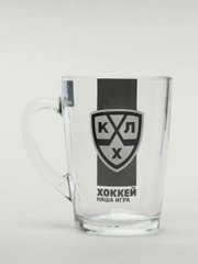 Кружка стеклянная "КХЛ", v=300 мл