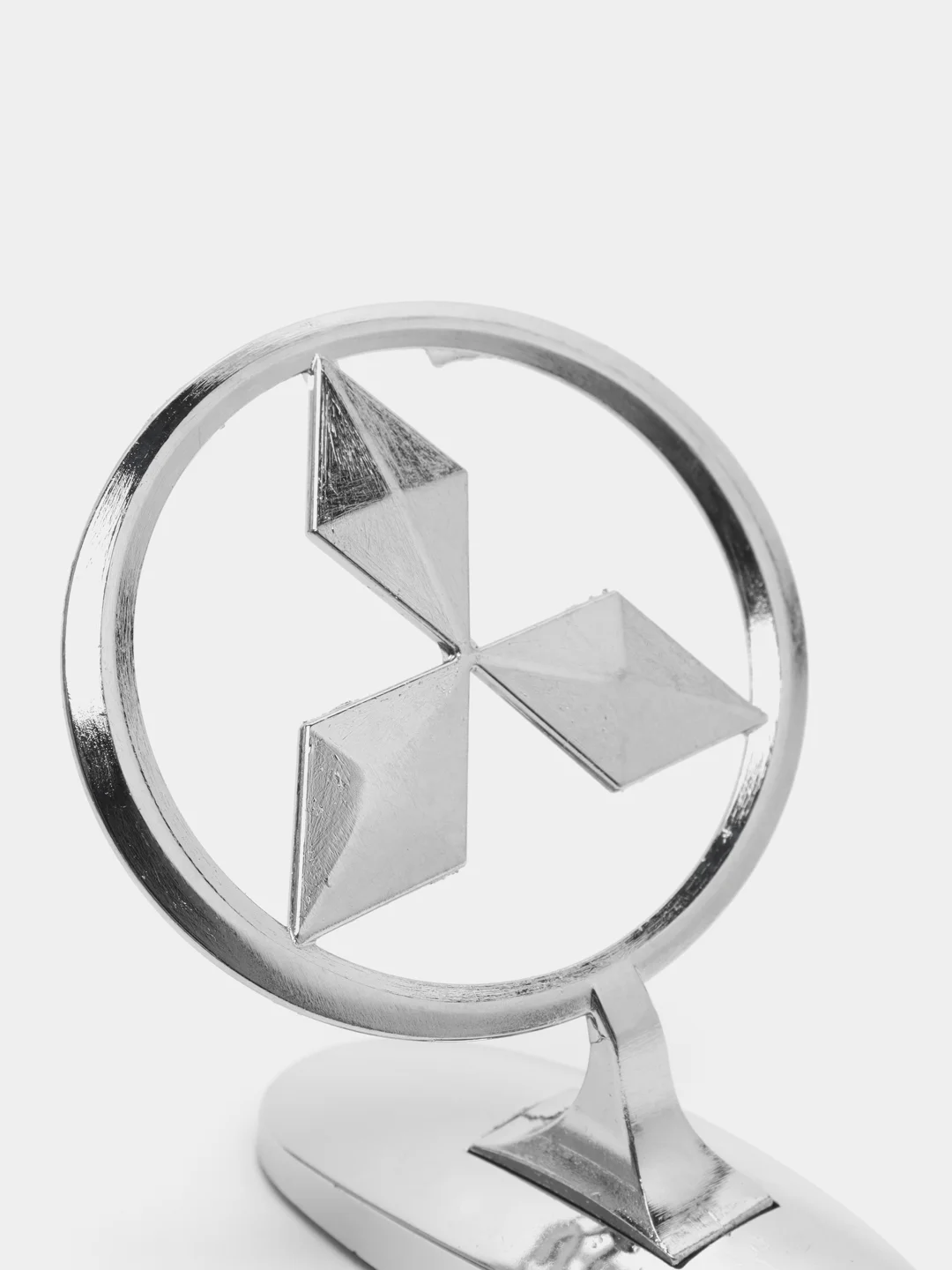 Хром фигурка на капот автомобиля Эмблема MITSUBISHI МИЦУБИСИ Прицел