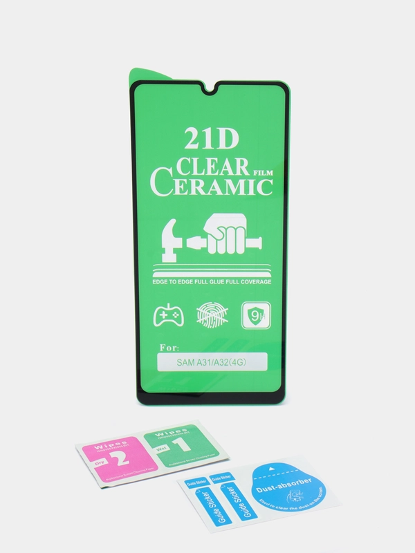 Гибкое стекло для Samsung A22, M32, Стекло керамика