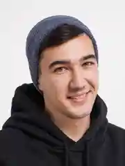 Синий шапка Алга
