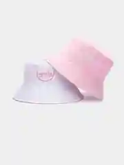 Розовый панама двусторонняя