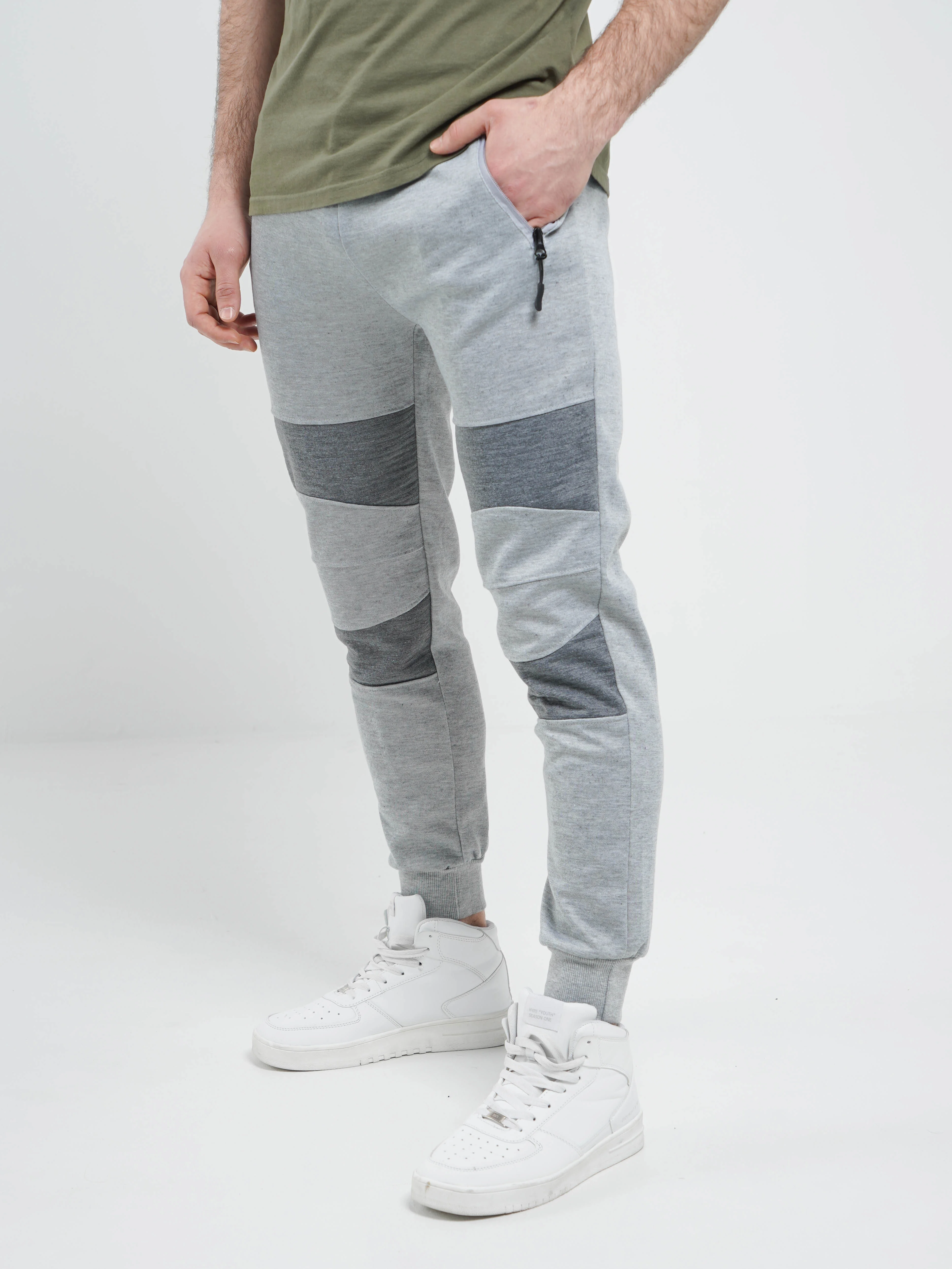 Серый брюки спортивные мужские BOY 22000