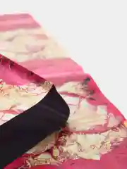 Плёнка упаковочная металлизированная "Сердца в розах"