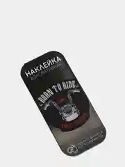 Наклейка для айкос "Born to ride"