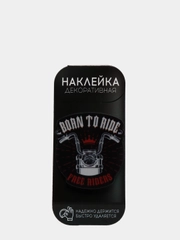 Наклейка для айкос "Born to ride"